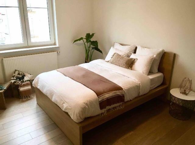 Modern 100M2 Flat 2Mn Walking From Train Station In City Center, Free Parking -2A Apartment Luxembourg Bagian luar foto